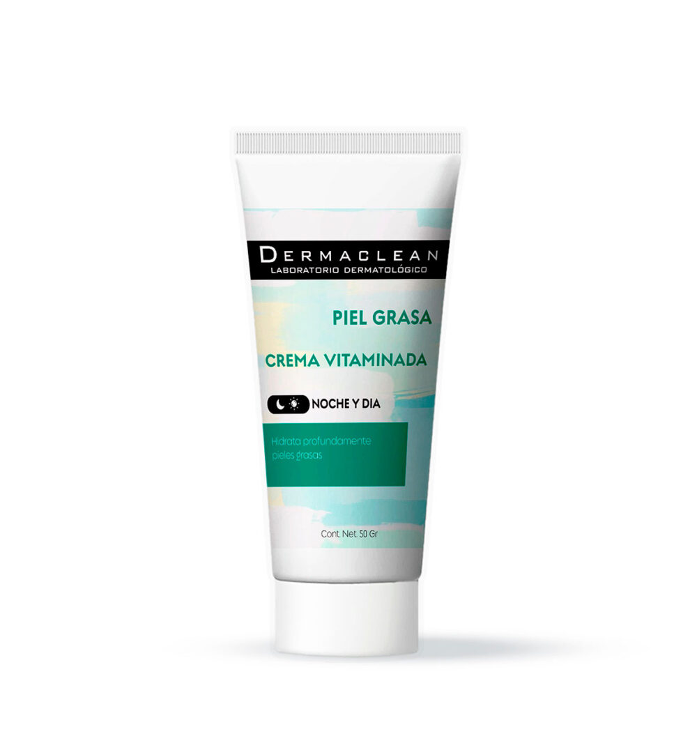 Dermaclean CREMA VITAMINADA - PIEL GRASA - DERMACLEAN